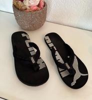 ✨ Puma Zehen-Sandalen Gr. 36 Sandaletten Zehentrenner schwarz Bayern - Untermeitingen Vorschau