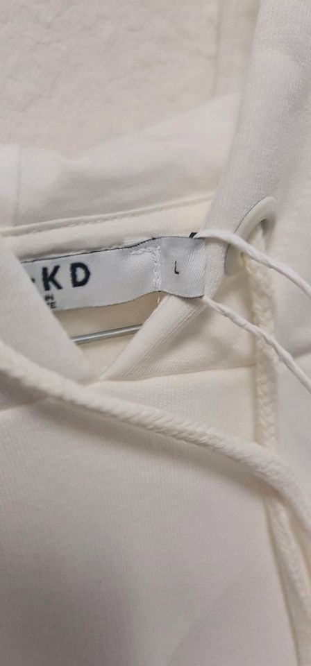 NA-KD Damen Übergroßer gebürsteter Kapuzenpullover  Neu in Neuss