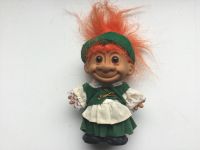 Troll Vintage 90er Jahre Sammler Figur mit Tracht Kostüm Hessen - Künzell Vorschau