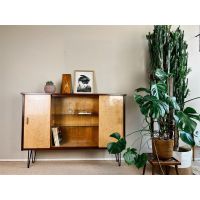 Midcentury Retro Vitrinenschrank Highboard DDR 60er Vintage Leipzig - Leipzig, Zentrum-Nord Vorschau