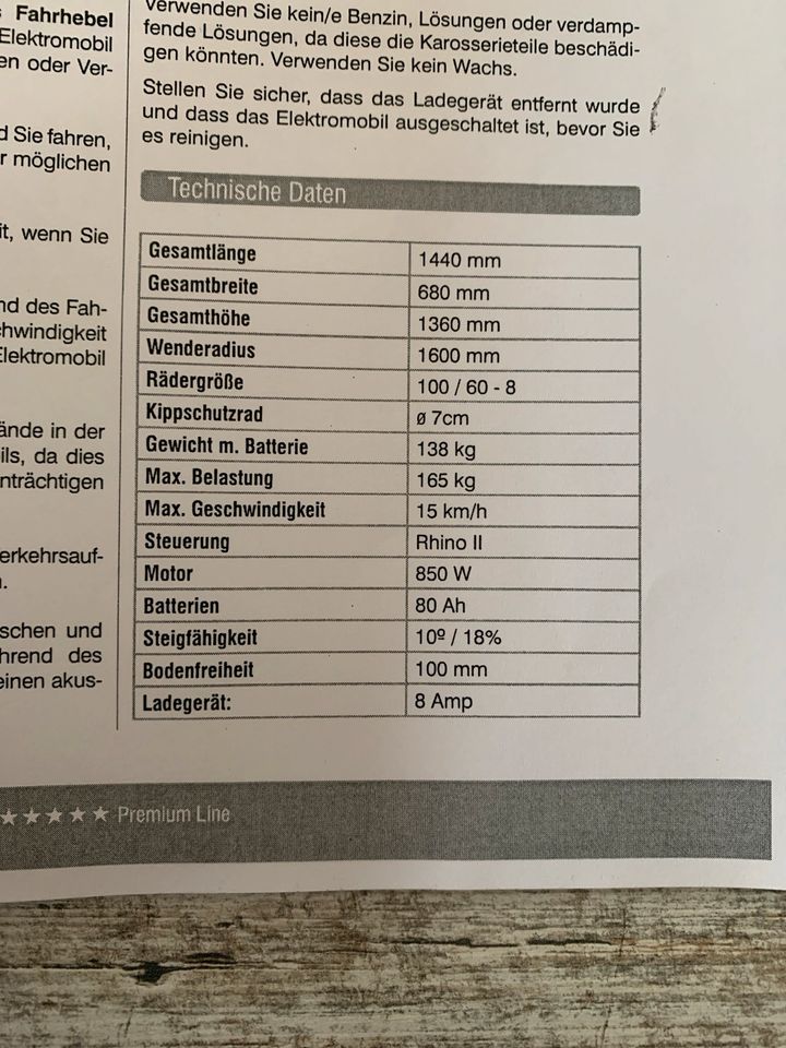 E Scooter ST5D Elektroscooter Elektromobil Senioren in Löhne