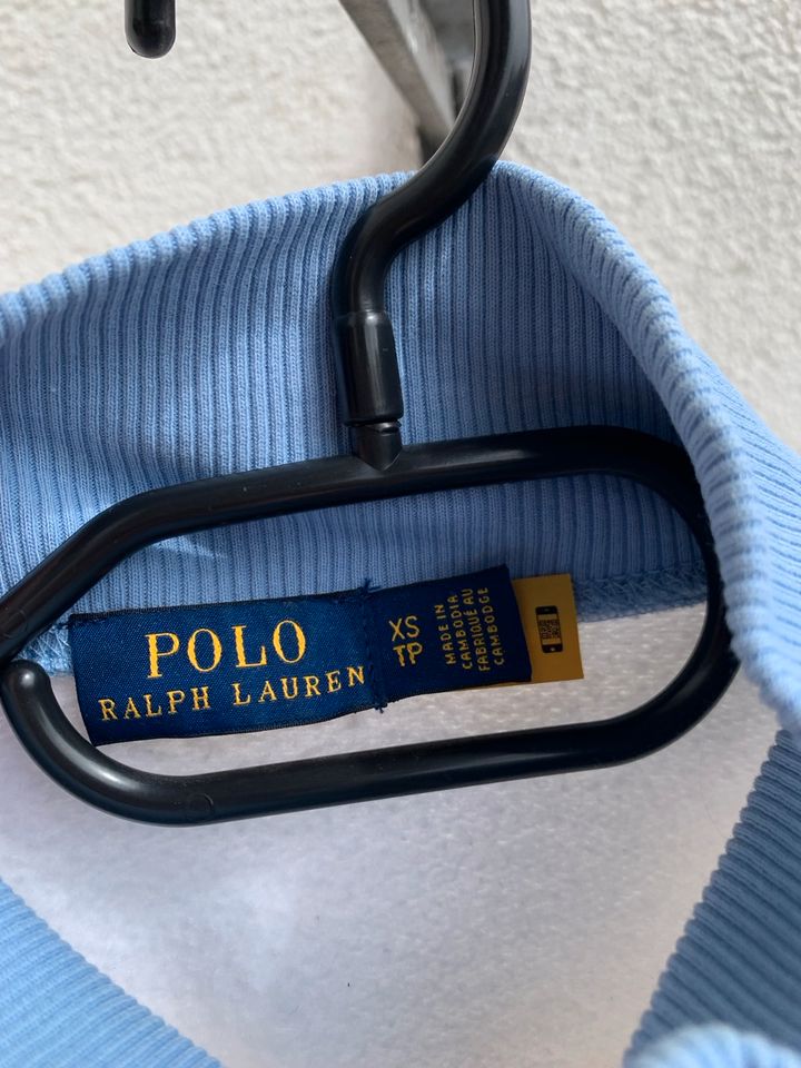 Polo Ralph Lauren Hoodie Sweatshirt weiß bunt XS in Regensburg