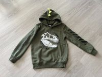 Dino Hoodie, gr. 128, grüner Pulli Hessen - Langen (Hessen) Vorschau