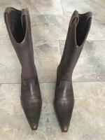 Stylischer Brauner Stiefel, Cowboystiefel Neu Größe 40 Hessen - Nauheim Vorschau