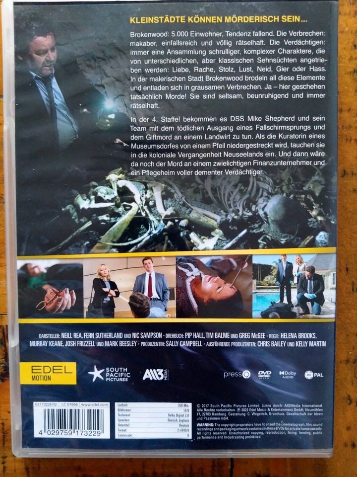 Brokenwood DVD Staffel 4 in Ammersbek