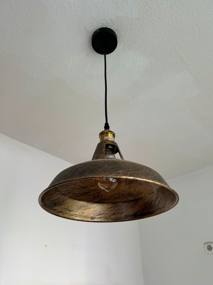 Deckenlampe Bronze Schwarz in Essen