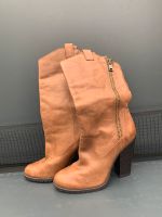 Stiefel Echtes Leder Schuhe Lederstiefel Jessika Simpson Brandenburg - Dallgow Vorschau