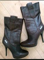 Guess Leder highheel Stiefelette Gr. 40, NEU! Reg. Preis 290€ Niedersachsen - Wietzendorf Vorschau