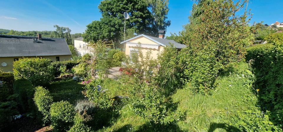 Gartengrunstück mit Massivem Wochenendhaus in Sachsen Freital