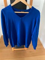 Blauer Strickpullover in 42/44 Hessen - Biedenkopf Vorschau