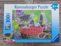 105397 Ravensburger Puzzle Katze Korb 100 Teile Bayern - Haag a.d.Amper Vorschau