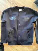 Jacke Sinsay Racer schwarz sweatjacke 152 /158 collegejacke Hessen - Bad Soden am Taunus Vorschau