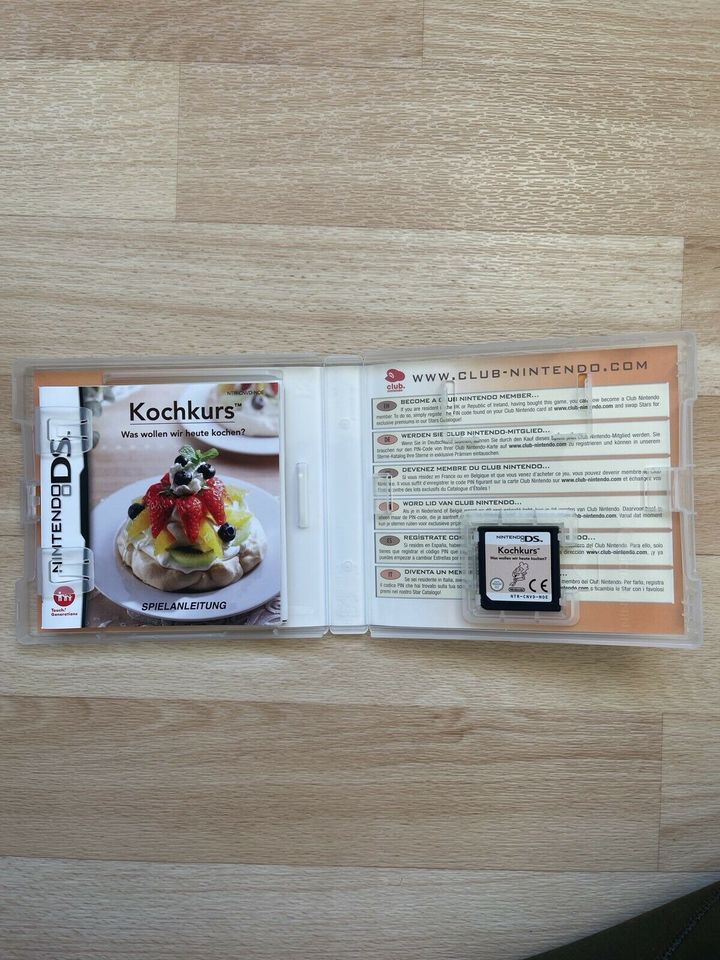 Nintendo3DS Spiel „Kochkurs“ in Aichtal