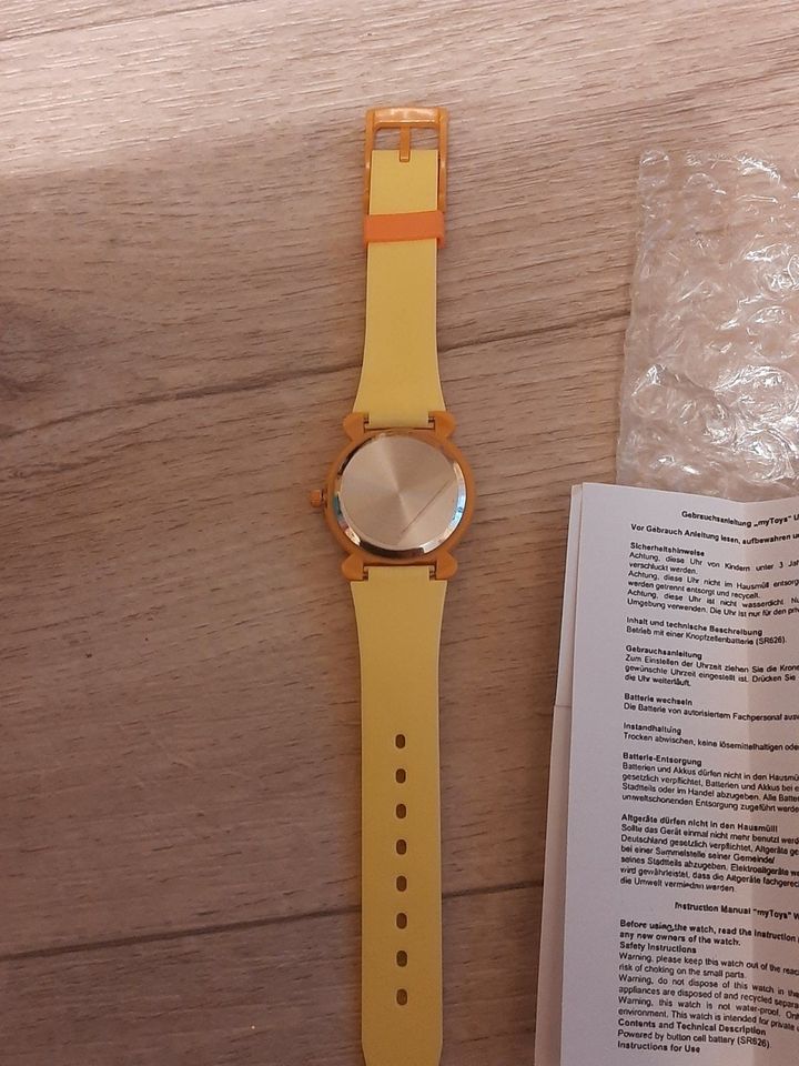 Armbanduhr von MY TOYS in gelb / orange für Mädchen, NEU in  Nordrhein-Westfalen - Werl | eBay Kleinanzeigen ist jetzt Kleinanzeigen