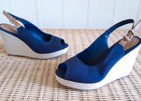 Graceland Wedges, Sandalen, Keilsandalette, Stoffschuhe, Maritim Baden-Württemberg - Waibstadt Vorschau