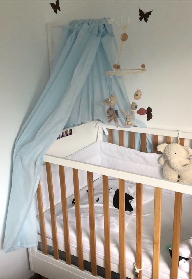 Himmel / Stange für Babybett Wiege Gitterbett in Schwäbisch Hall