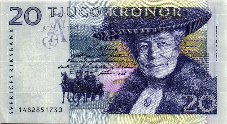 2 x Banknoten Schwedische Kronen (10/20) Geldscheine Riksbank in Hamburg