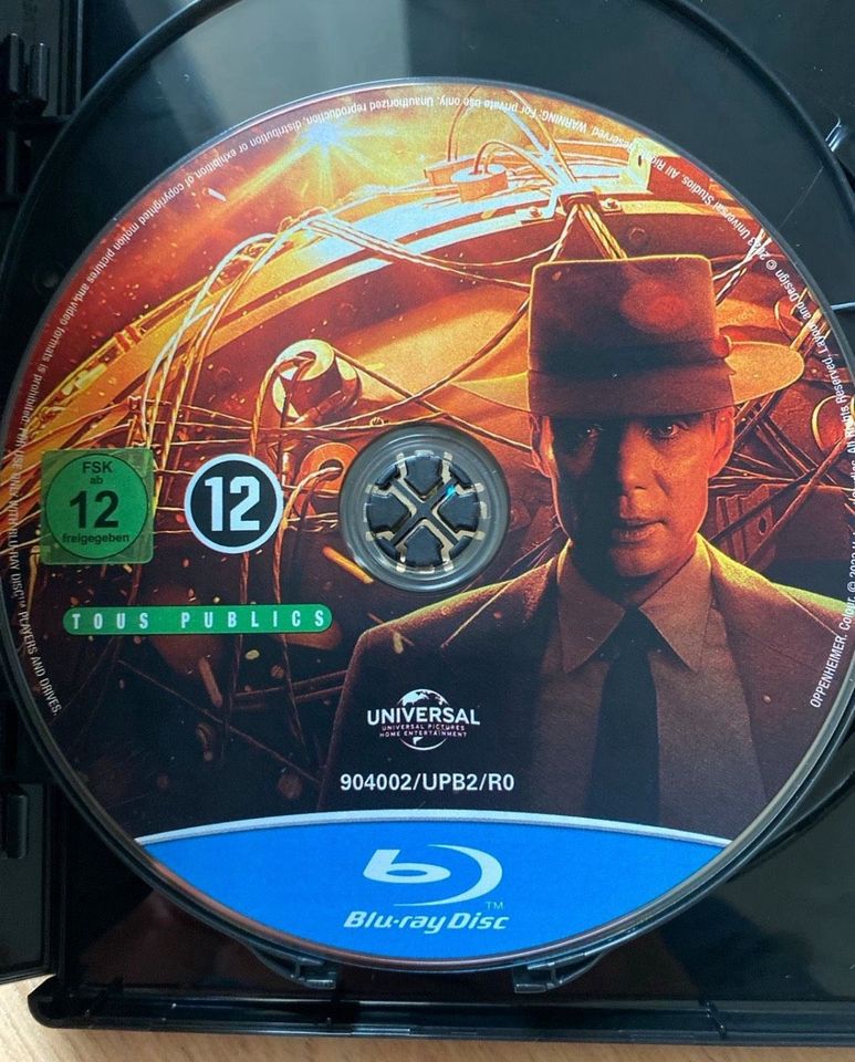 Oppenheimer (2023) Blu-ray neuwertig deutsch in Oy-Mittelberg