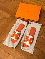 Original Hermès/Hermes Oran Sandalen Gr. 37,5 Berlin - Wilmersdorf Vorschau