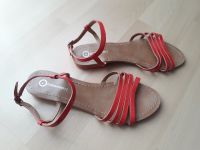 rote Sandalen Lackoptik Schuhe Damen Sommer rot Größe 41 Bayern - Retzstadt Vorschau