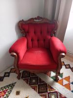 Roter antiker vintage Sessel Hannover - Linden-Limmer Vorschau