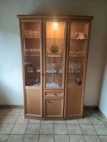 Vitrine/Schrank mit Beleuchtung, Eiche hell furniert Rheinland-Pfalz - Koblenz Vorschau