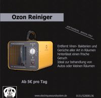 [VERMIETUNG] Industrieller Ozongenerator Geruchsentferner Sachsen-Anhalt - Magdeburg Vorschau