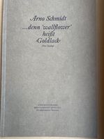 Arno Schmidt …denn wallflower heißt Goldlack Rheinland-Pfalz - Trier Vorschau