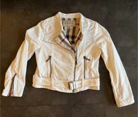 Burberry Jeansjscke Jacke  weiß Gr 128 Nordrhein-Westfalen - Tönisvorst Vorschau