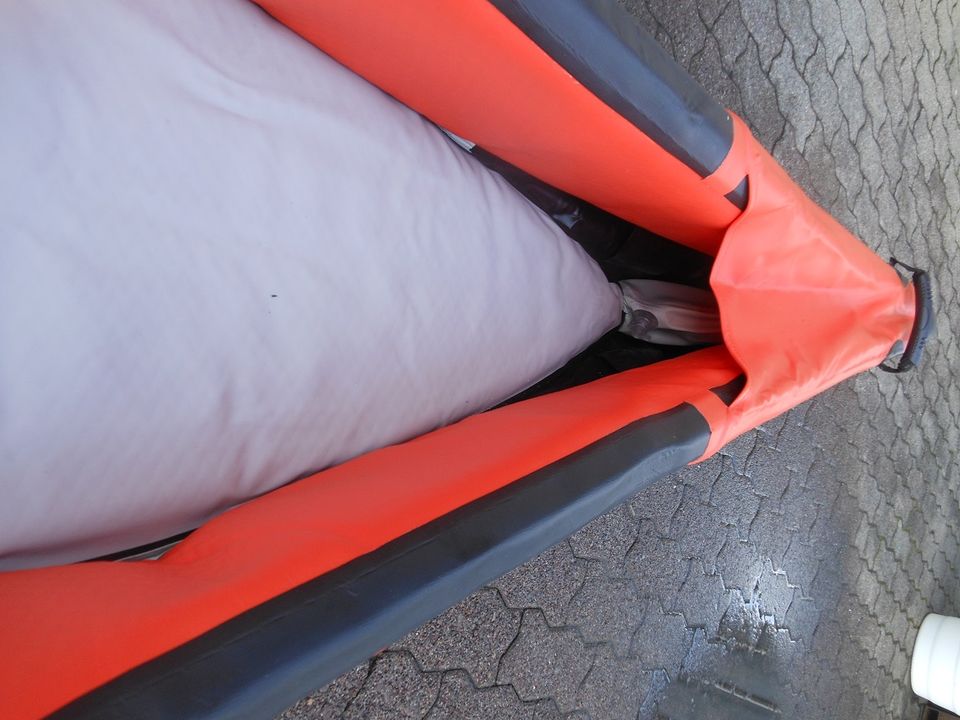 Kajak Kanu PVC NEU Muster 330cm mit Zubehör (Gebraucht) in Lahr (Schwarzwald)