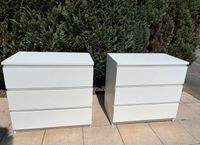2 x IKEA MALM Kommode mit 3 Schubladen, weiß, 80x78 cm Baden-Württemberg - Eppelheim Vorschau