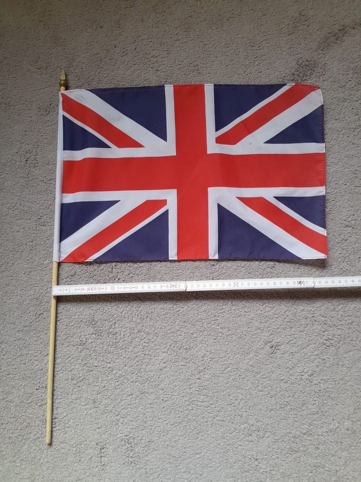 Union Jack Flagge in Soltau