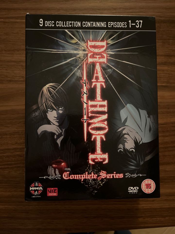 Death Note Anime DVD in Königsbrunn