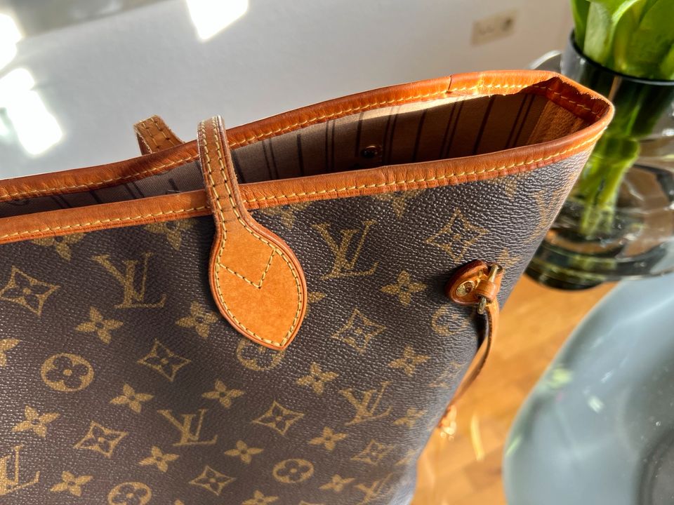 ❤️Original Louis Vuitton Neverfull MM mit honigfarbener Patina in  Nordrhein-Westfalen - Hamm