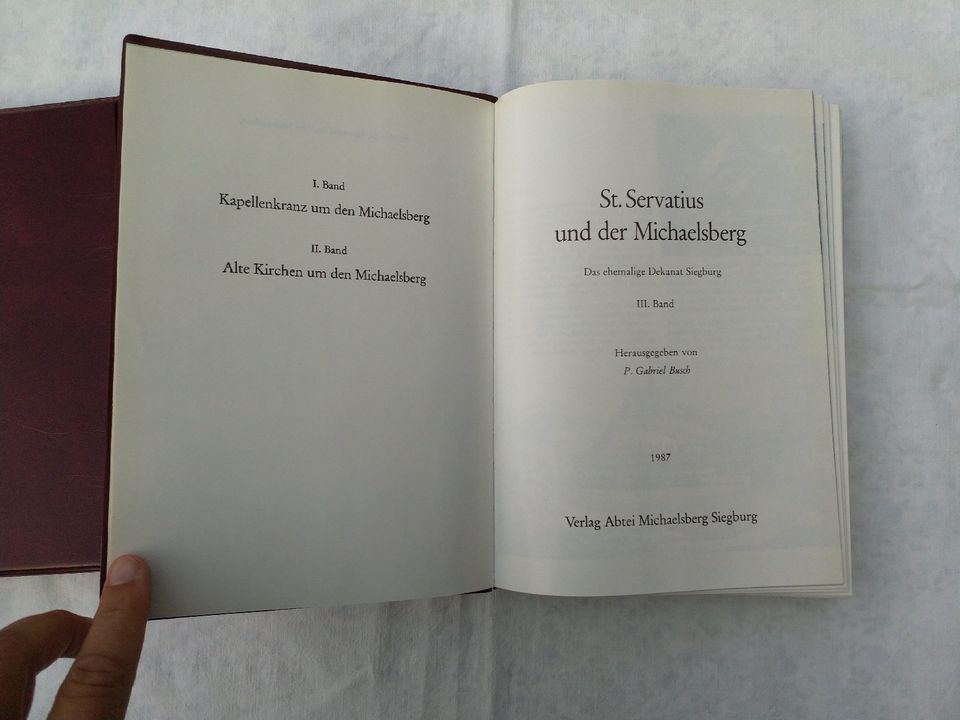 2 Bücher über den Michaelsberg: Alte Kirchen und St. Servatius in Nettetal