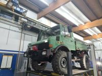 Mercedes-Benz Unimog 425 Trockeneisstrahlen Nordrhein-Westfalen - Lindlar Vorschau