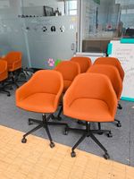 Drehstuhl Vitra Softshell Chair Orange Büro Designer Klassiker Bayern - Hallbergmoos Vorschau