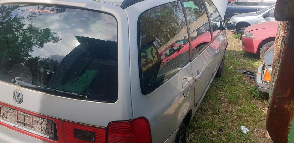 Schlachtfest VW Sharan 7M in Jänschwalde Ost