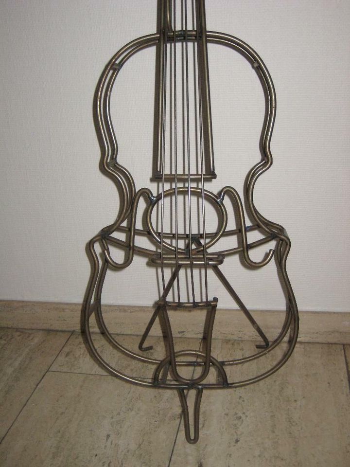 Cello Dekorations-Objekt - Kerzenständer in Korschenbroich