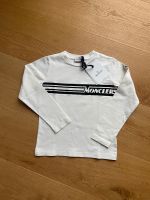 Moncler ❤️ Langarmshirt Shirt Weiss schwarz Print Gr. 8/128 neuw Bayern - Memmingen Vorschau