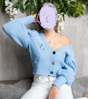 Strickweste von ONLY Gr. XS - hellblau Hessen - Hanau Vorschau