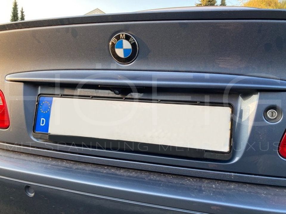Rückfahrkamera mit integriertem Taster (für BMW E46 / E39) Kamera in Emskirchen