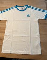 Adidas T-Shirt weiß/blau Gr. S Hessen - Rodgau Vorschau