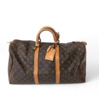 Louis Vuitton Reisetasche Keepall 50 monogram braun Kr. München - Unterhaching Vorschau