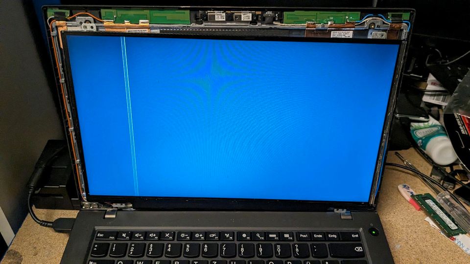 Lenovo ThinkPad Display T440 T450 drei Streifen HD Auflösung in Oberkrämer