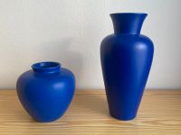 2x Vase blau Niedersachsen - Hildesheim Vorschau