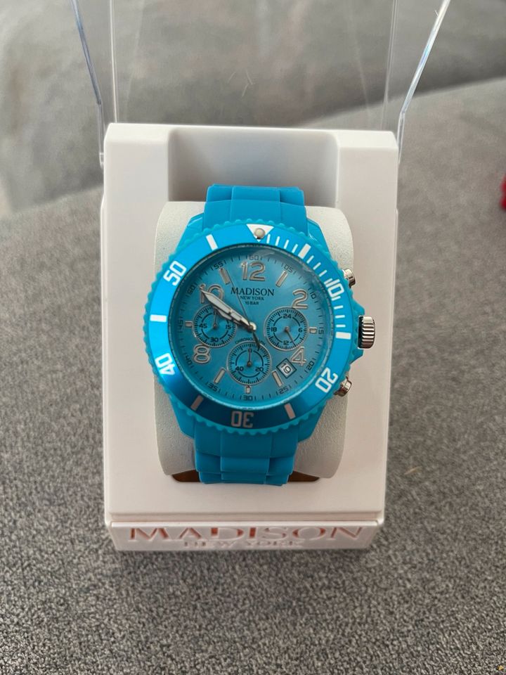 Neue Madison New York Uhr Iceblue in Eiterfeld