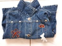 Jeans Jacke für Mädchen *KANZ* mit Stickerei Gr.104 Baden-Württemberg - Spaichingen Vorschau