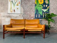 Kontiki Sofa Arne Norell Vintage Mid Century Couch Ledersofa Elberfeld - Elberfeld-West Vorschau