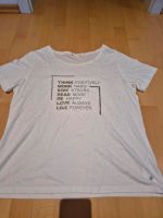 Monari Damen T-Shirt Gr. 44 weiß Glitzer Baden-Württemberg - Reichenau Vorschau